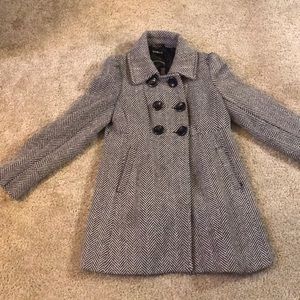 Double breasted pea coat